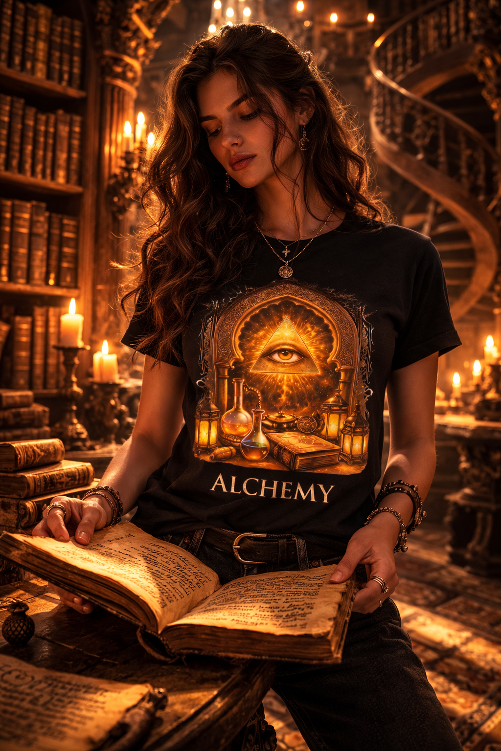Alchemy — female mockup