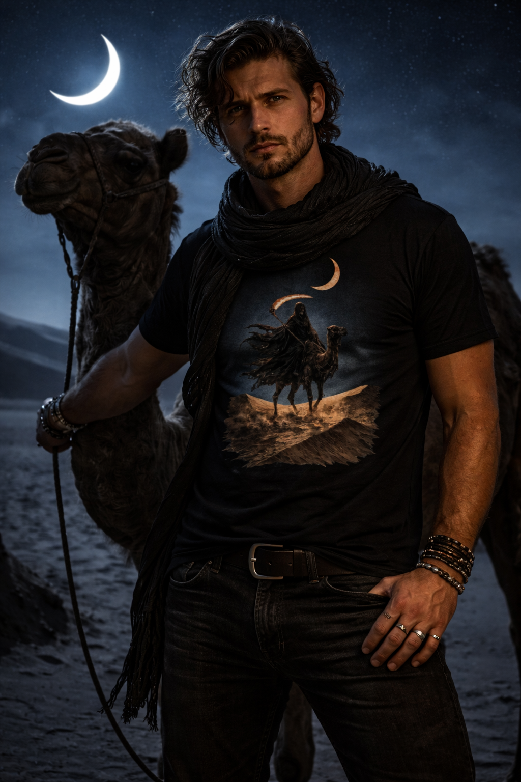 The Death Rider — male mockup