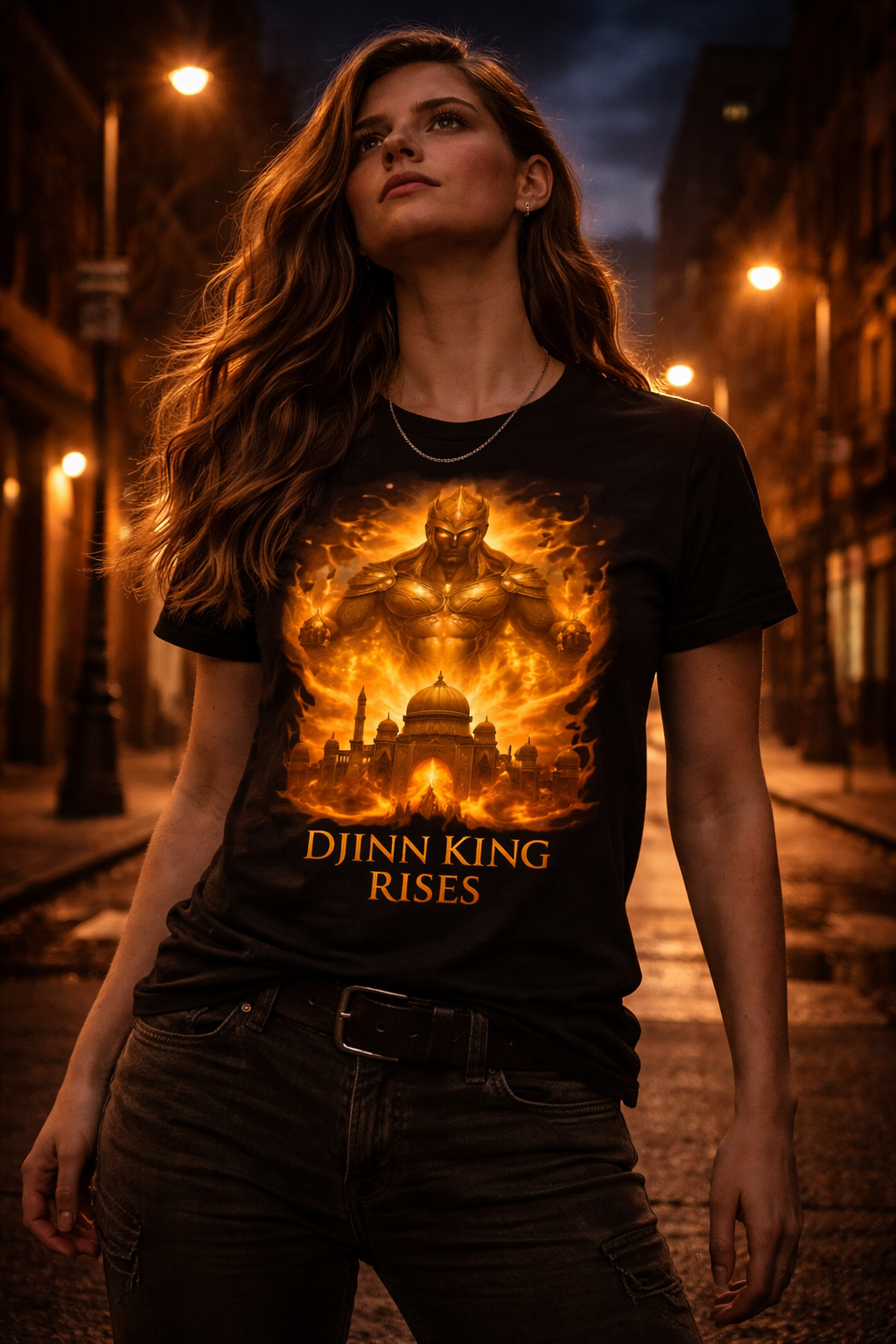 Djinn King Rises — Palace Titan — female mockup
