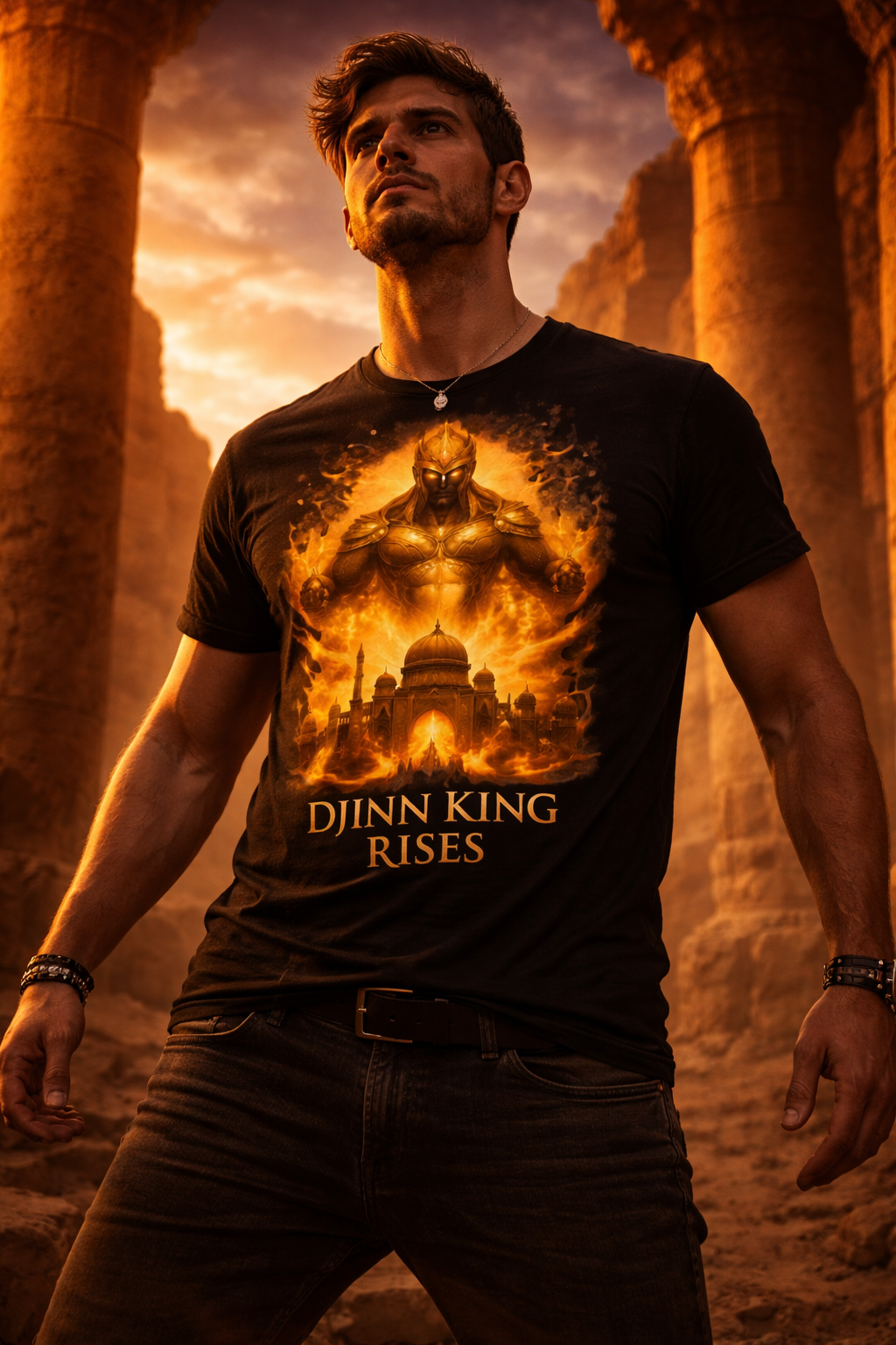 Djinn King Rises — Palace Titan — male mockup